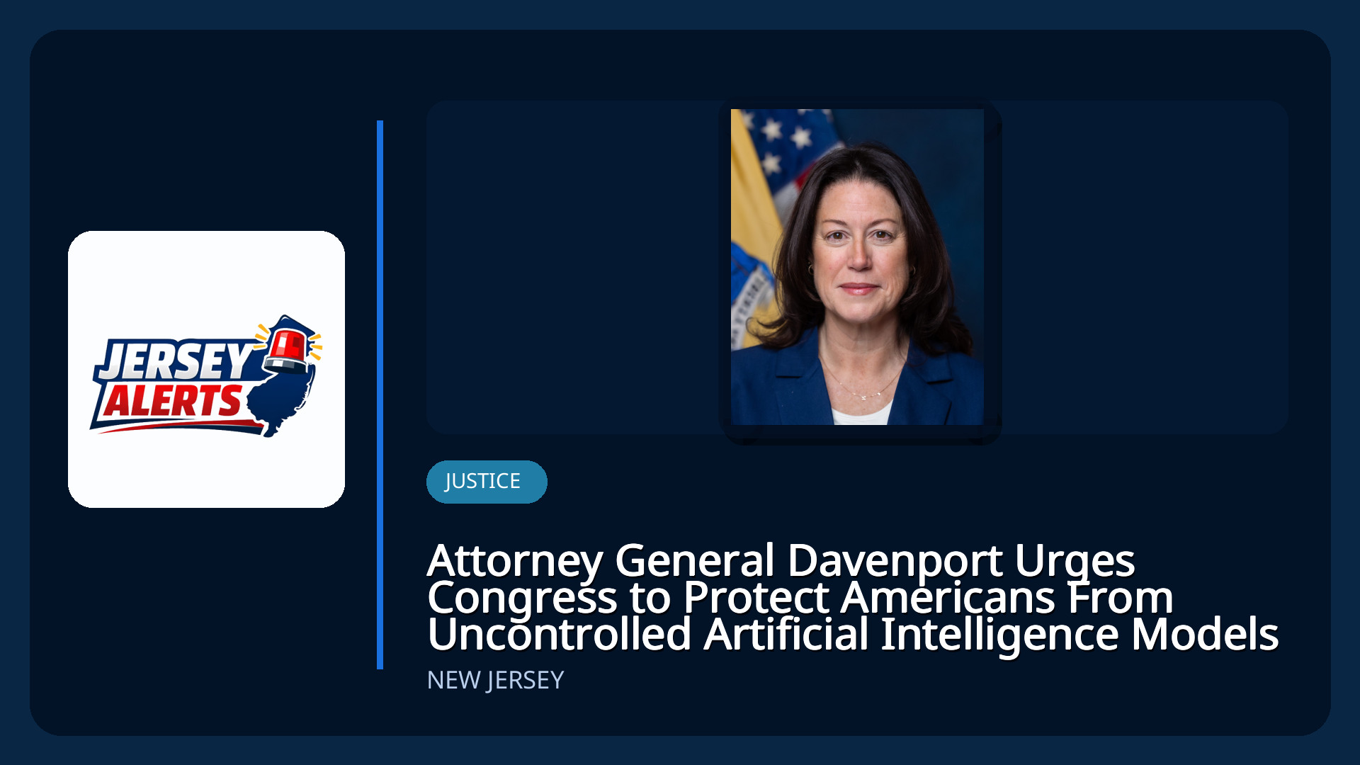 Attorney General Davenport Urges Congress to Protect Americans From Uncontrolled Artificial Intelligence Models
